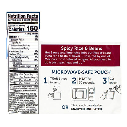 StarKist Creations Microwaveables Tuna Spicy Rice & Beans – 4.5 oz. wellness vending machine university campuses, workplaces