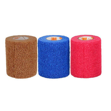 AMD MEDICOM Cohesive Bandage, 3" x 5 yds, Non-Sterile Assorted Colors  Wellness vending machine supplies 547