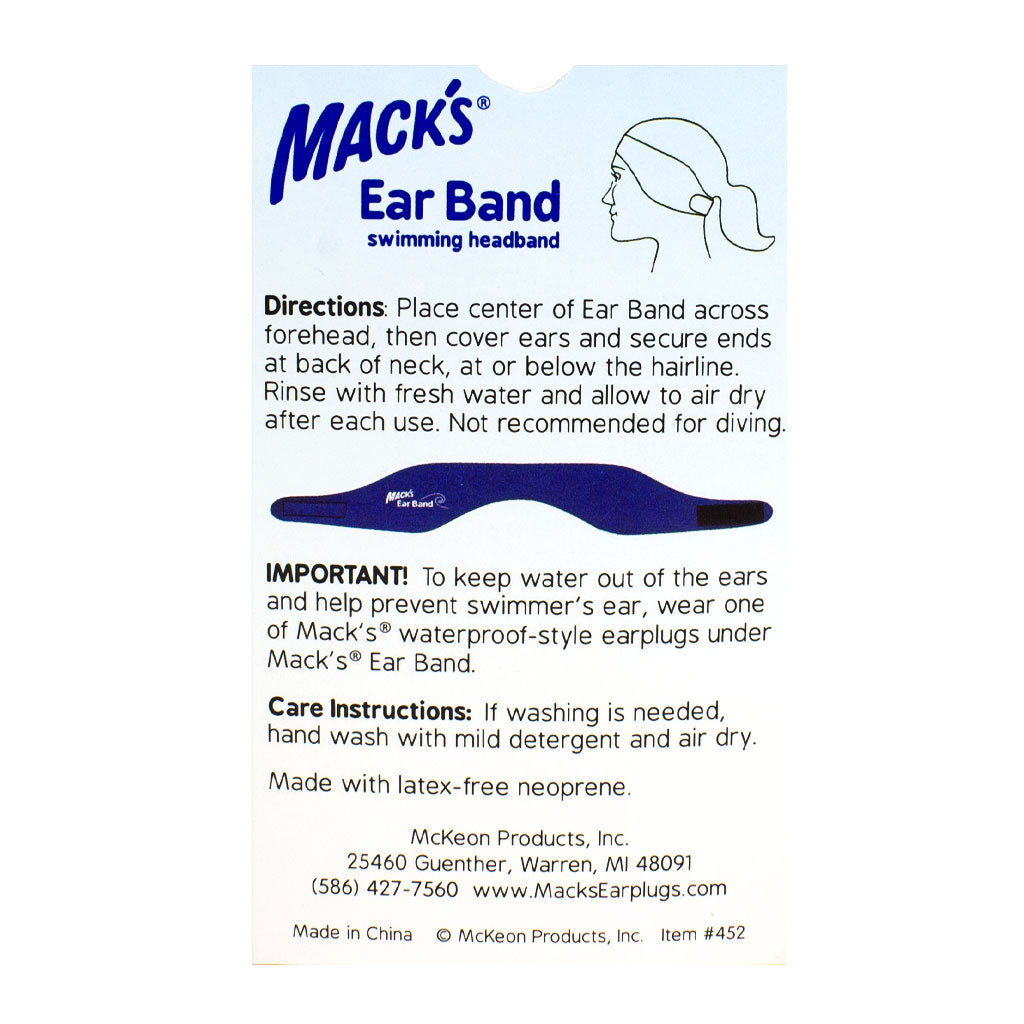 Mack's Ear Band Swimming Headband wellness vending machine university campuses, workplaces