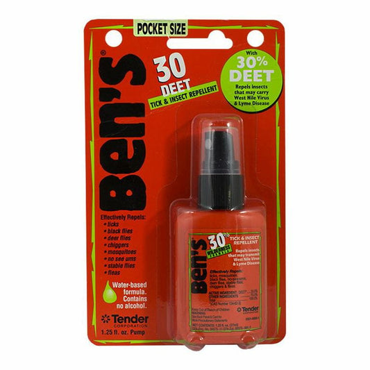Ben's 30% Deet Tick and Insect Repellent - 1.25 oz. wellness vending machine
