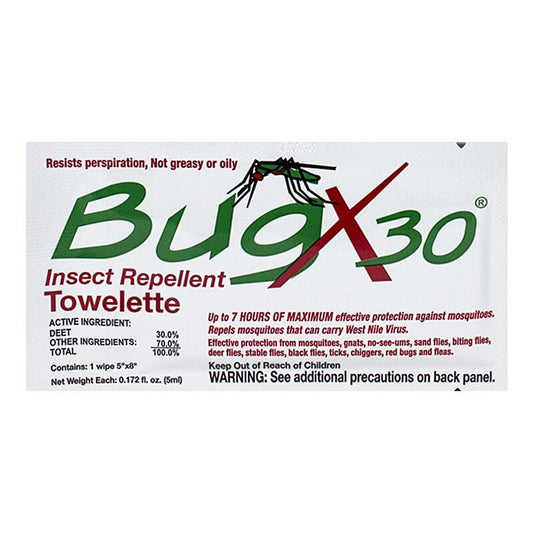 BugX 30% Deet Insect Repellent Towelette wellness vending machine