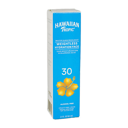 Hawaiian Tropic Weightless Hydration Face Water Sunscreen Mist - SPF 30 - 2.1 oz. wellness vending machine