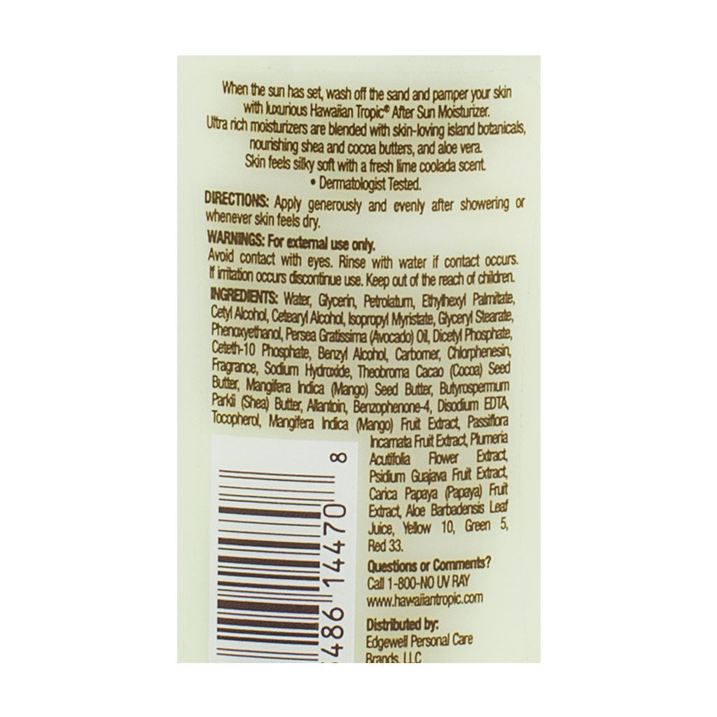 Hawaiian Tropic Lime Coolada After Sun Lotion - 2 oz. wellness vending machine university campuses