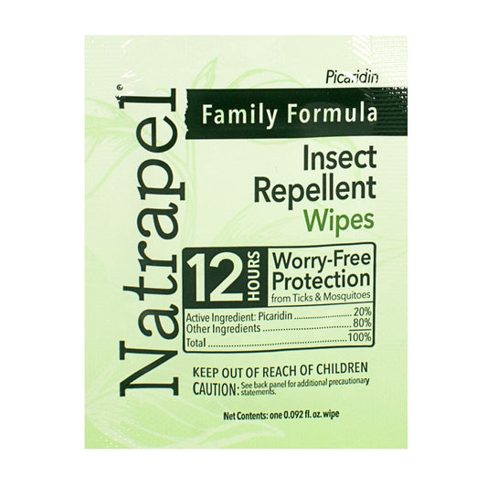 Natrapel 12 Hour Insect Repellent - One Individually Wrapped Wipe wellness vending machine