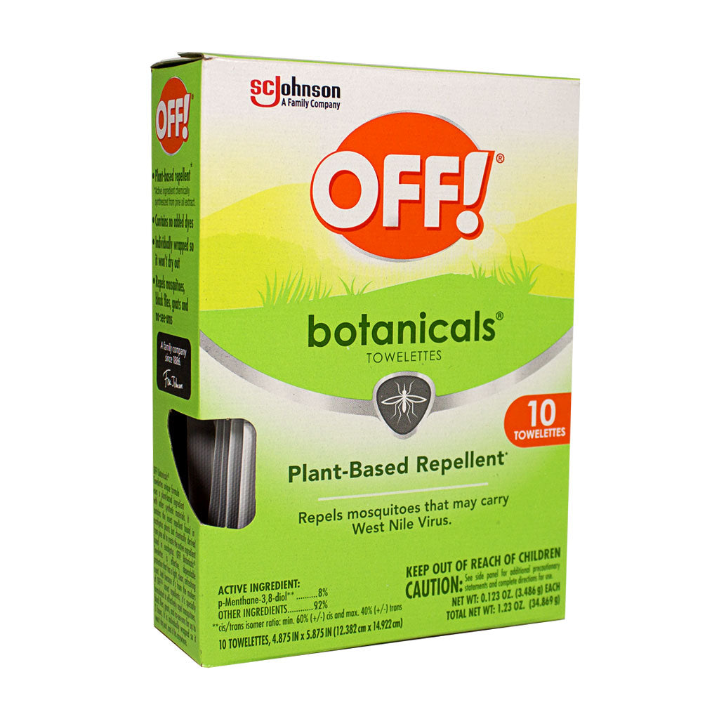 Off! Botanical Wipes 10 count wellness vending machine