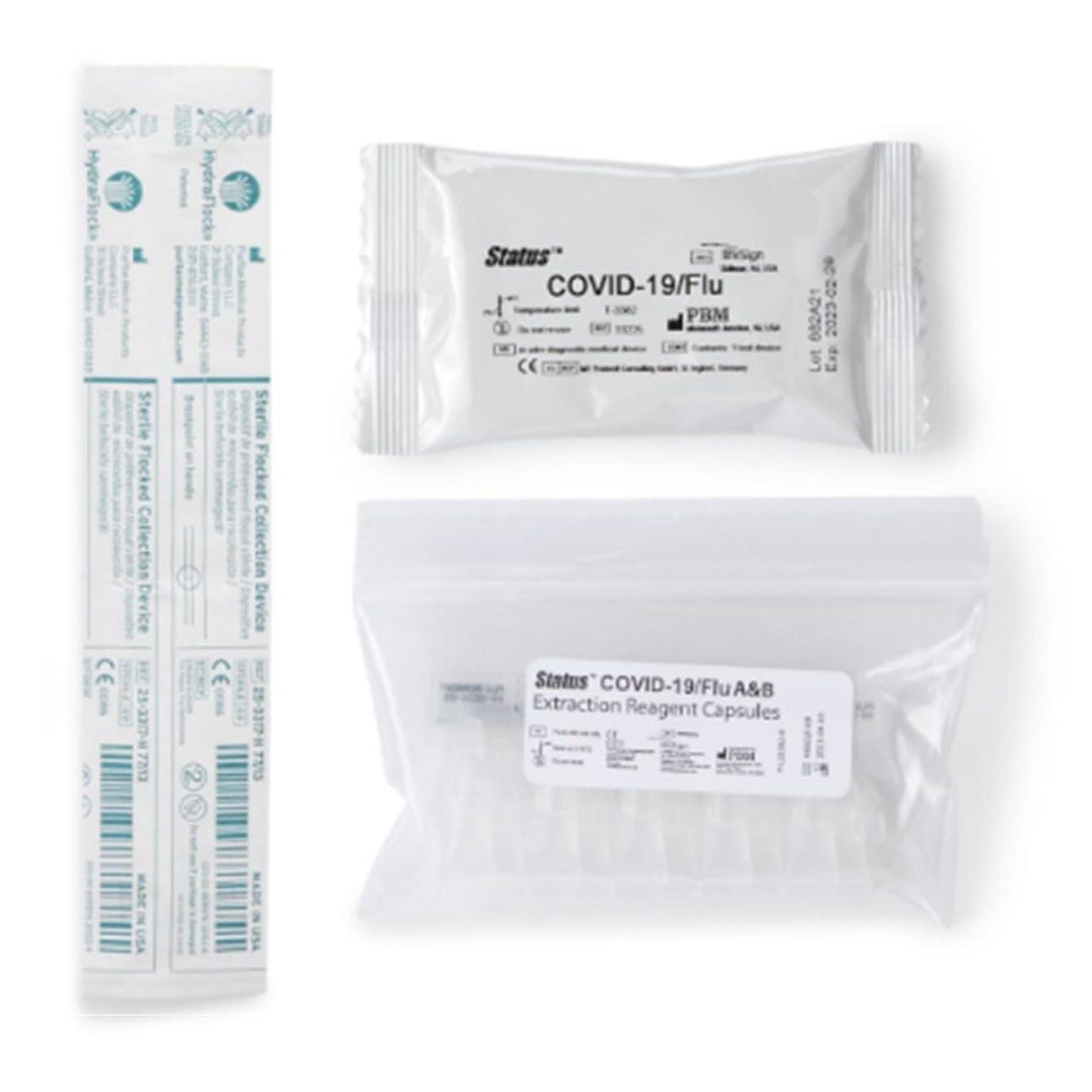 Lifesign Status COVID-19/Flu A&B Rapid Immunoassay – 25 Tests per Box, Rx Use