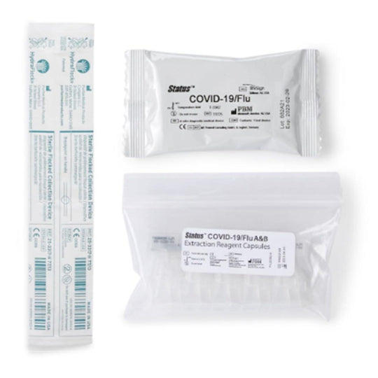 Lifesign Status COVID-19/Flu A&B Rapid Immunoassay – 25 Tests per Box, Rx Use