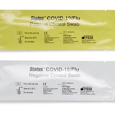 Lifesign Status COVID-19/Flu A&B Rapid Immunoassay – 25 Tests per Box, Rx Use