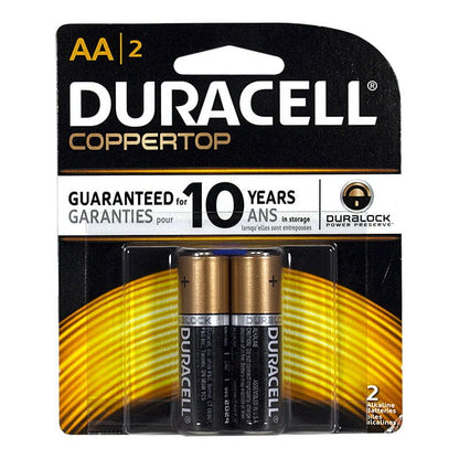 Duracell Coppertop AA Batteries - Card of 2 wellness vending machine