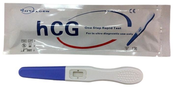 Healgen hCG Women Pregnancy Midstream, 25 mIU/ml, 20 Cassettes Per Box