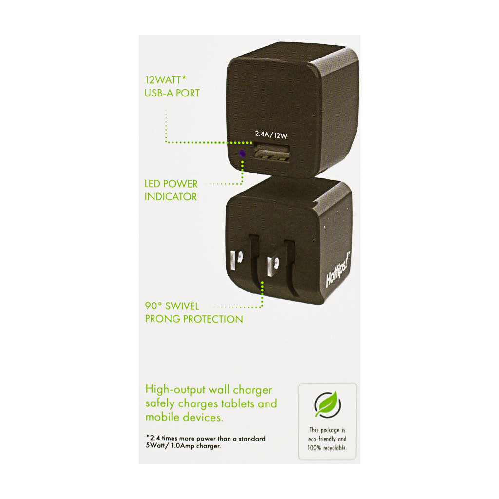 Hottips USB Wall Charger - 2.4 amp wellness vending machine university campuses