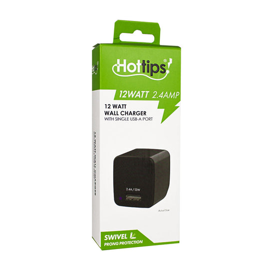 Hottips USB Wall Charger - 2.4 amp wellness vending machine