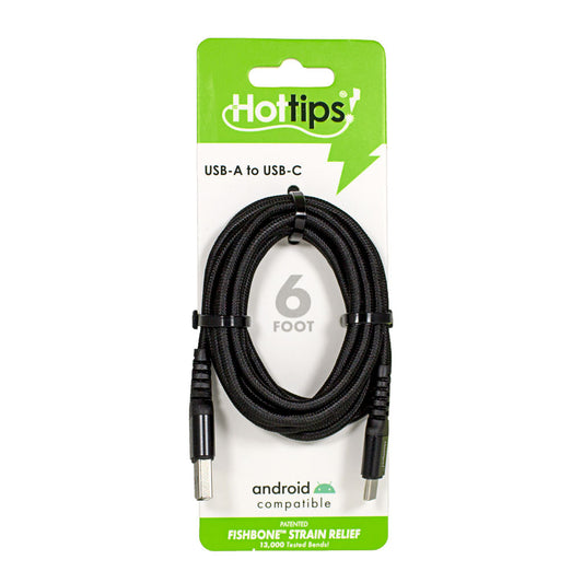 Hottips Type-C USB Connector - 6 ft. wellness vending machine