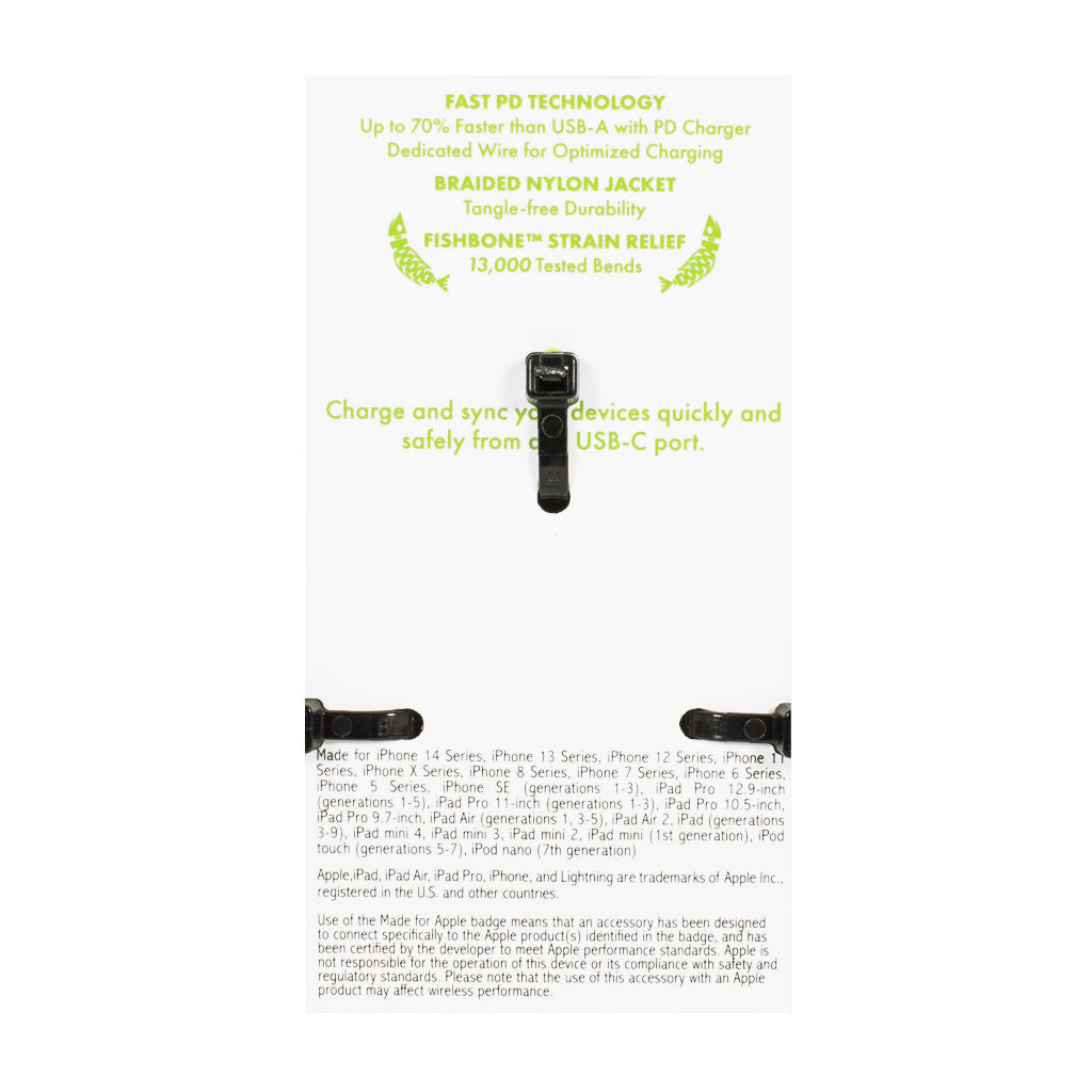 Hottips USB-C to Lightning Connector - 4 ft. wellness vending machine university campuses