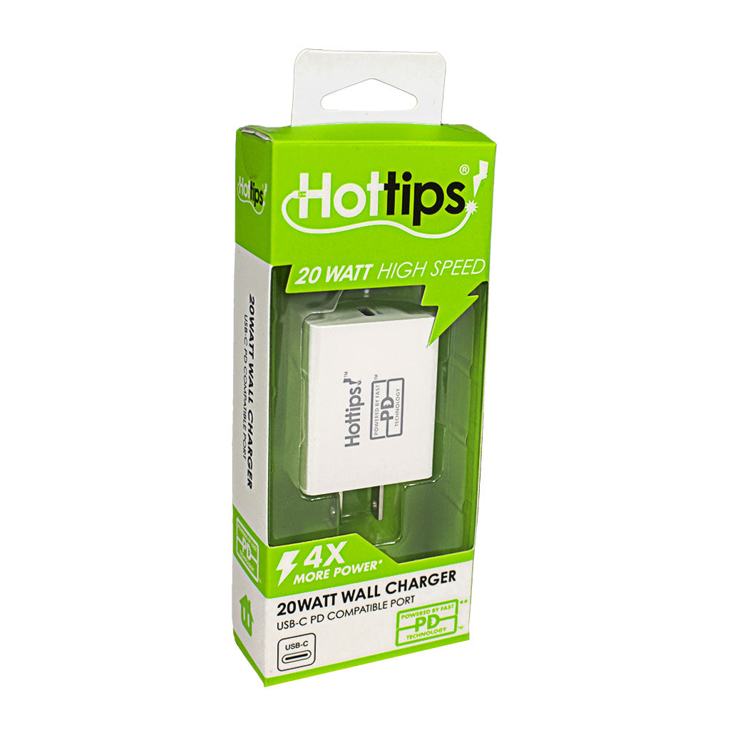 Hottips PD Wall Charger - 30 W USB-C Port wellness vending machine
