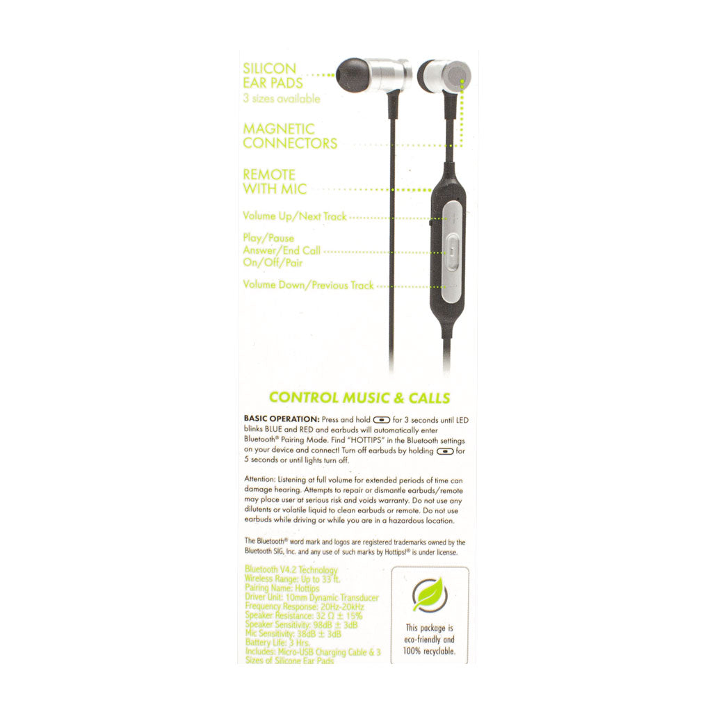 Hottips Wireless Bluetooth Earbuds with Remote & Mic wellness vending machine university campuses