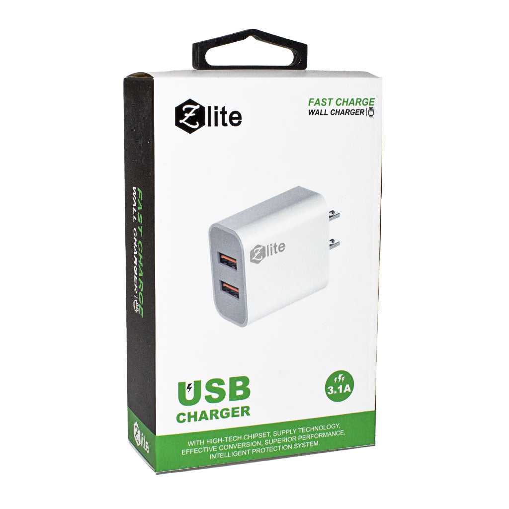 Zlite Dual USB Fast Wall Charger - 3.1 A wellness vending machine