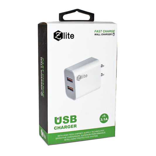 Zlite Dual USB Fast Wall Charger - 3.1 A wellness vending machine