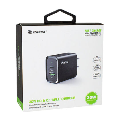 Esoulk PD + QC Wall Charger- 20 W wellness vending machine