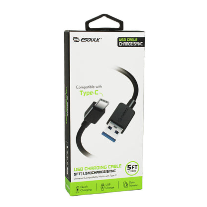 Esoulk Type C Charging Cable - 5 ft. wellness vending machine