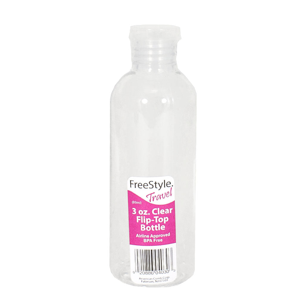 FreeStyle Travel Clear Bottle Assorted Colors - 3 oz. wellness vending machine