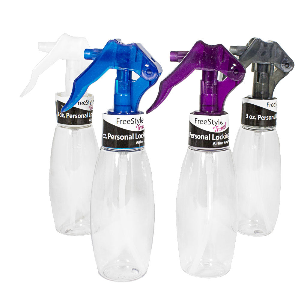 FreeStyle Travel Personal Locking Mist Sprayer Assorted Colors - 3 oz. wellness vending machine university campuses