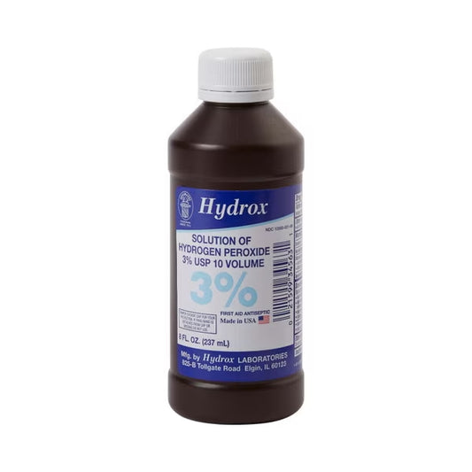 Hydrox Laboratories™ Hydrogen Peroxide 3% – 8 oz Bottle