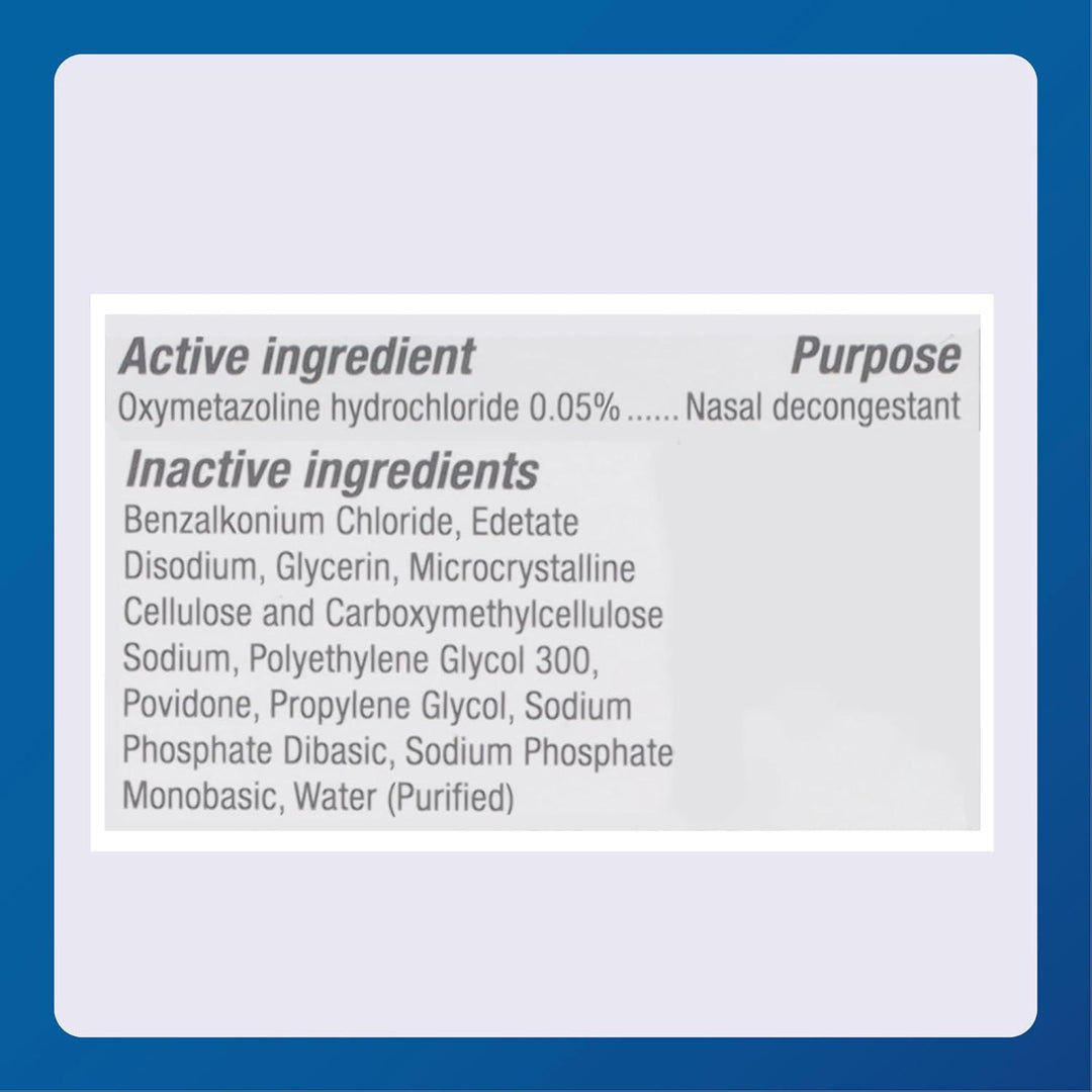 MAJOR Pharmaceutical 12-Hour Nasal Decongestant Spray, 15 mL Compare to Afrin®