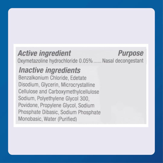 MAJOR Pharmaceutical 12-Hour Nasal Decongestant Spray, 15 mL Compare to Afrin®