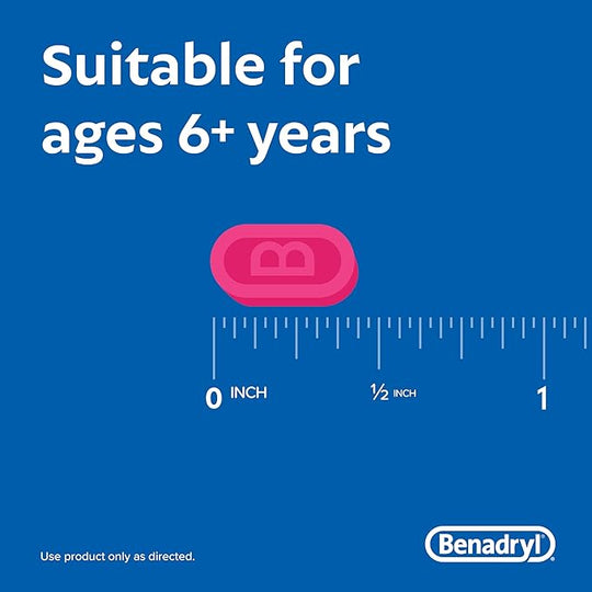 Benadryl® Allergy Ultratabs® Tablets 24 count box, 24 boxes per case