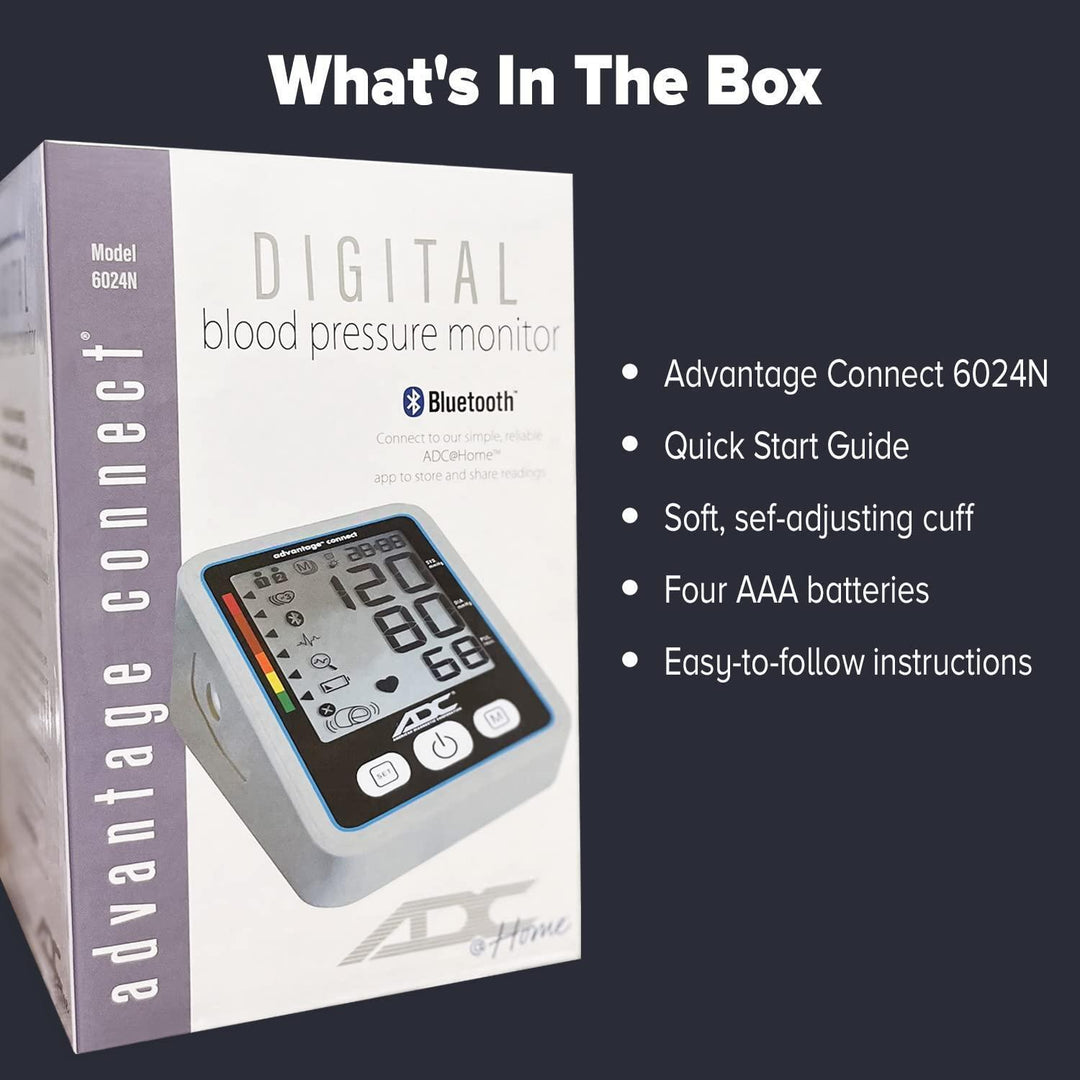 ADC Advantage Connect® 6024N Digital Blood Pressure Monitor, Arm