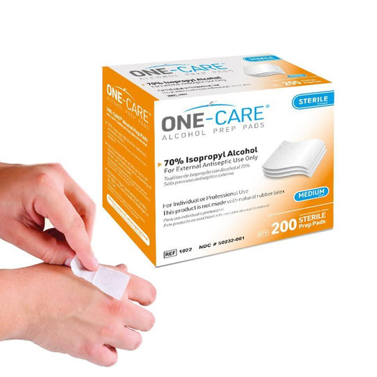 Medivena One-Care® Alcohol Prep Pads – 70% Isopropyl Alcohol, Case of 20 Boxes