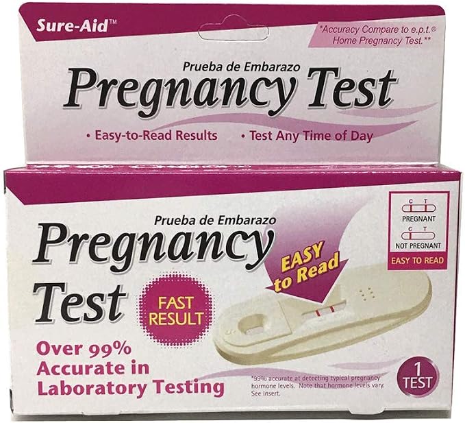 Sure-Aid Pregnancy Test Fast Result, 1 Test