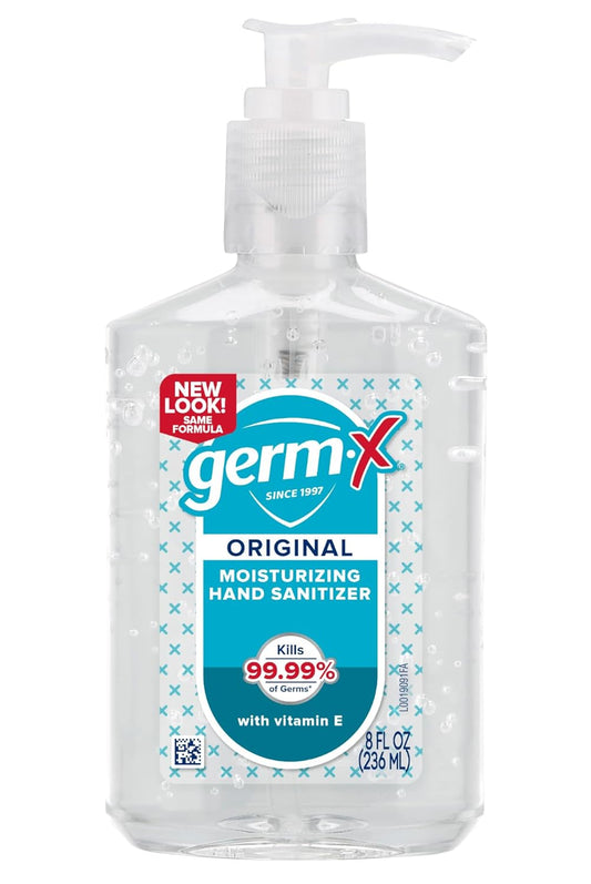 Germ-X Original Hand Sanitizer, 8 Fl Oz (Pack of 12) wellness vending machine