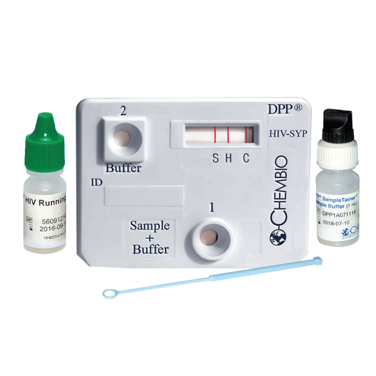 CHEMBIO DPP® HIV-Syphilis Test Kit – 20 Tests/Kit