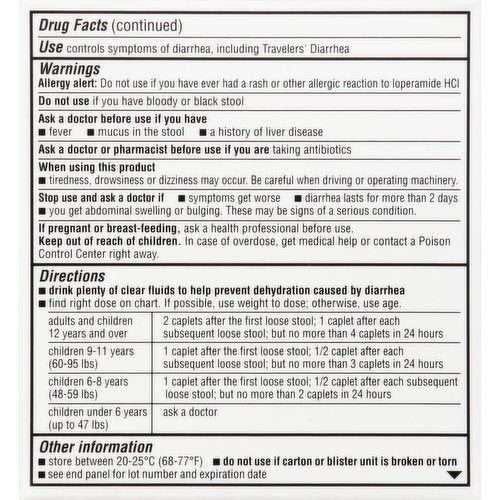 Good Sense Anti-Diarrheal 2 mg tablets 6 count pack of 6 boxes for wellness vending machines in airports, colleges, and workplace