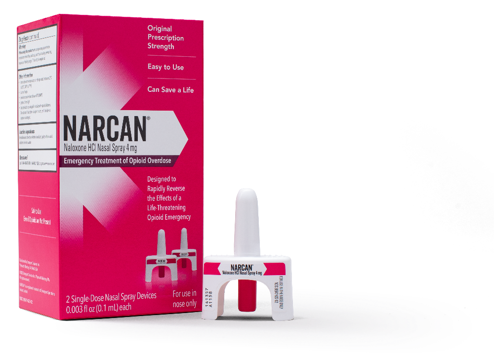 Emergent BioSolutions Opioid Overdose Kit NARCAN® Nasal Spray, 4mg (2 per box, 3 boxes per case)