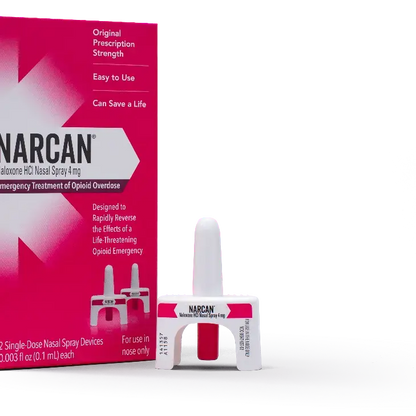 Emergent BioSolutions Opioid Overdose Kit NARCAN® Nasal Spray, 4mg (2 per box, 3 boxes per case)