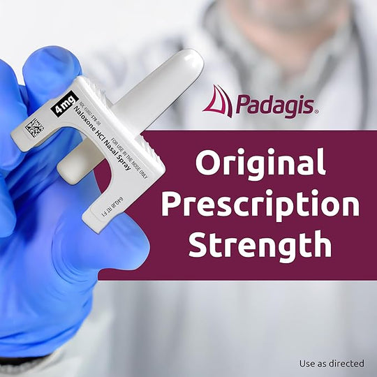 PADAGIS® Opioid Overdose Treatment Naloxone Hydrochloride Nasal Spray 4mg, 2 per pack