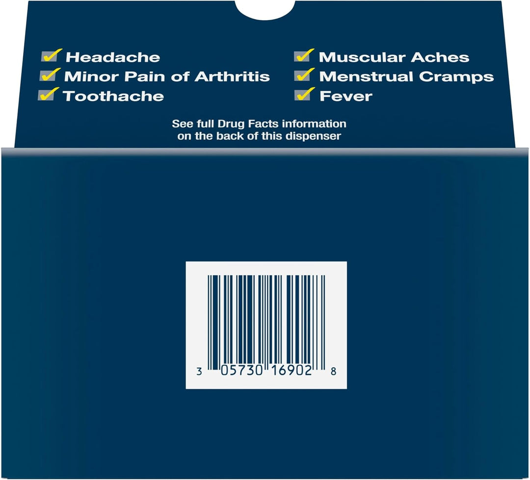 ADVIL® LIQUI-GELS – Fast-Acting Ibuprofen Pain Relief, 2-tablet packets