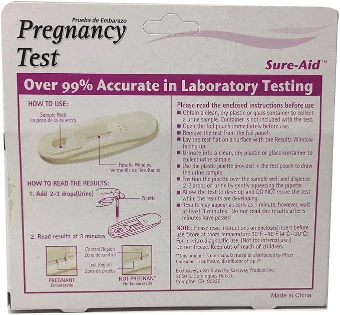 Sure-Aid Pregnancy Test Fast Result, 1 Test