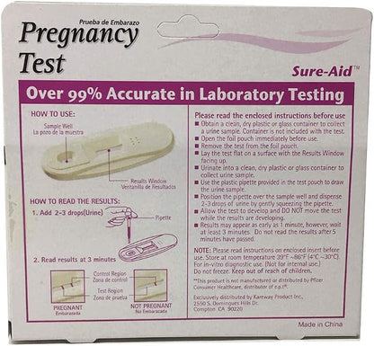 Sure-Aid Pregnancy Test Fast Result, 1 Test