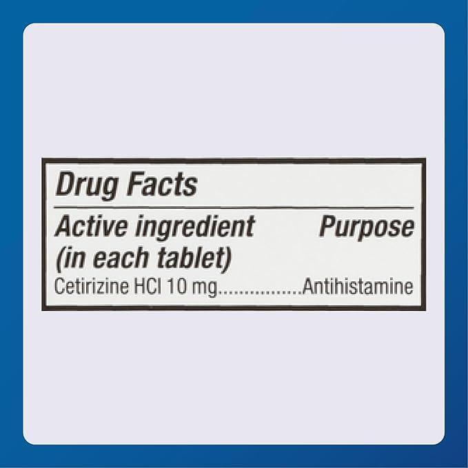 MAJOR PHARMACEUTICALS All Day Allergy, 24 Hour, Compare to  Zyrtec® 14 Tablets