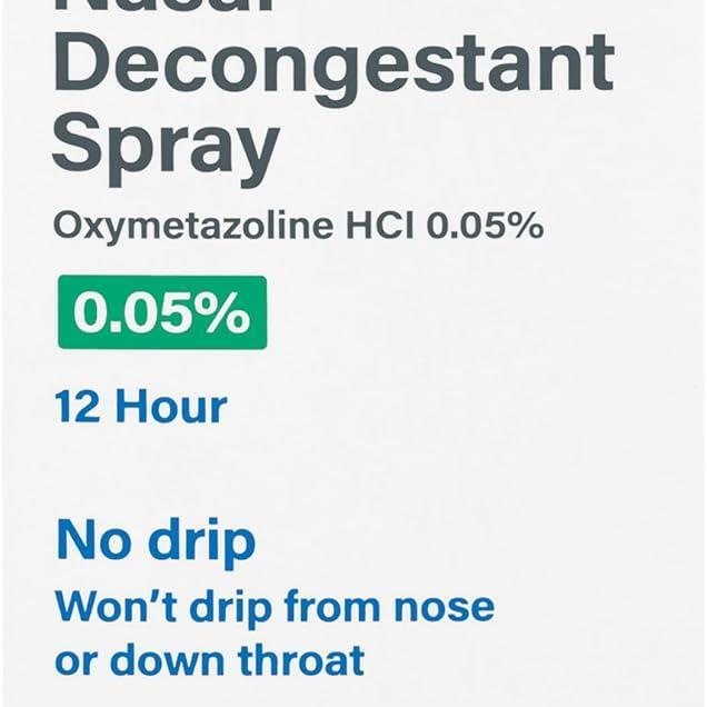 MAJOR Pharmaceutical 12-Hour Nasal Decongestant Spray, 15 mL Compare to Afrin®