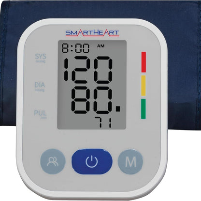 SmartHeart® Upper Arm Blood Pressure Monitor – Wide-Range, One-Touch Operation