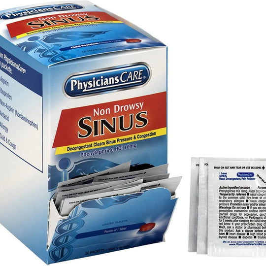 PhysiciansCare Sinus Relief Packets
