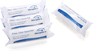 Elastic Cotton Conforming Gauze Roll, 4 Inches, Individual Pack, 24 Packs wellness vending machine