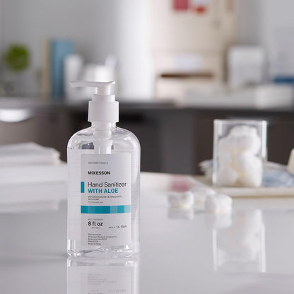 McKesson® Hand Sanitizer with Aloe Pump – 8 oz, Case of 24