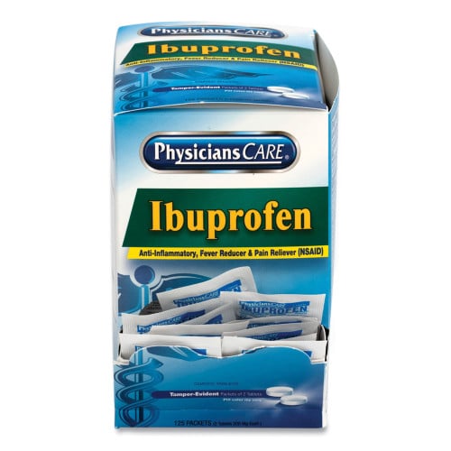 PhysiciansCare Ibuprofen Tablets – 200 mg, 2-Pack 125 Compare to Advil® and Motrin®