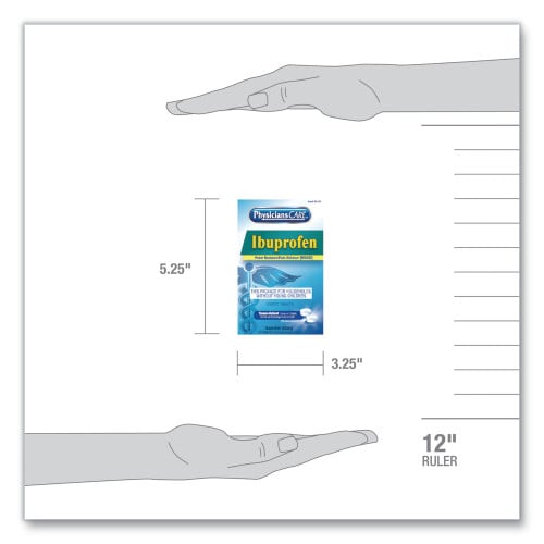 PhysiciansCare Ibuprofen Tablets – 200 mg, 2-Pack 125 Compare to Advil® and Motrin®